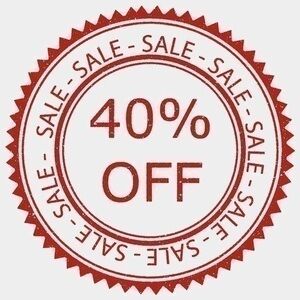 40%🔥🔥🔥HUGE SALE 🔥🔥🔥